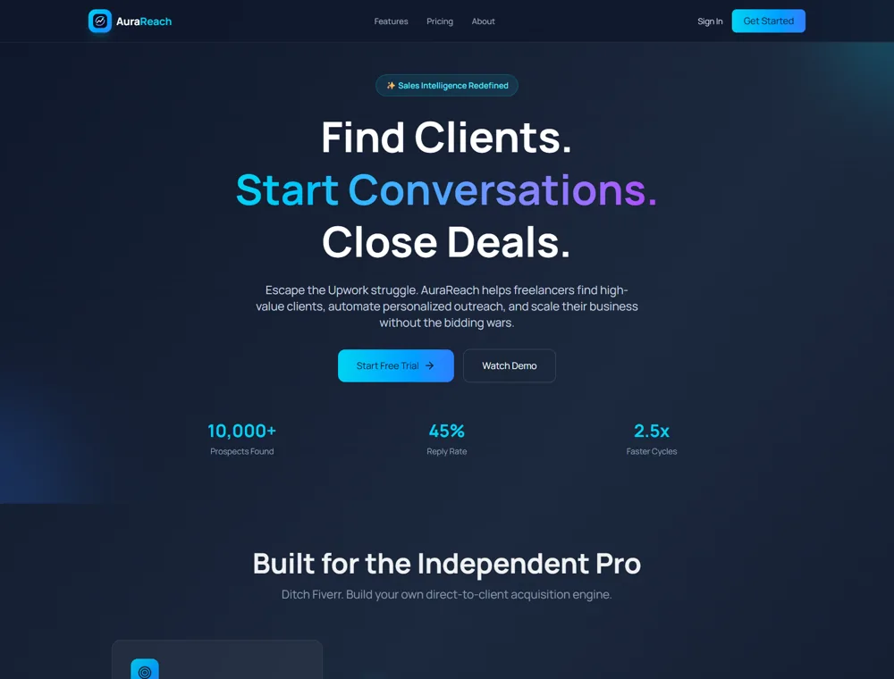 AuraReach project design